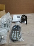 Milocks Electronic Touchpad Entry Keyless Door Oil Rubbed Bronze Open Box. Fixed Price $34.99.