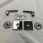 Schlage Non-turning Door Knob Bright Chrome FC172 Brw 625 Col. Fixed Price $59.95.
