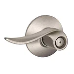 Schlage Sacramento Satin Nickel Reversible Privacy F40 619. Fixed Price $30.00.