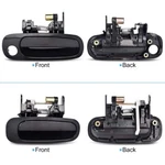 Faersi 8PCS Exterior Interior Door Handles Front Rear Left Driver Side &.... Fixed Price $30.00.