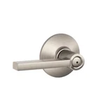 Schlage F40-LAT 618 Latitude Privacy Door Lever Set Bed And Bath Level. Fixed Price $25.00.