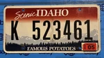 License Plates Idaho Potatoes 523461 Cool Number 123456. Fixed Price $22.00.