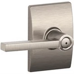 Schlage Series F40VLAT619CEN Privacy Lever, Satin Nickel, Grade, 2.25 X. Fixed Price $70.15.