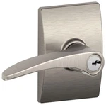 Schlage F51-MNH-CEN Manhattan Single Cylinder Keyed Entry Door Nickel. Fixed Price $106.47.
