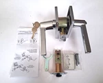 Emtek 5123HLORHUS26, Hellos Lever, Modern Rectangular Rosette, Right Hand, Chrom. Fixed Price $219.35.