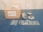 Baldwin FD.TRA.TRR.260 Reserve Traditional Knob Dummy Set Polished Chrome *read. Fixed Price $11.20.