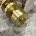 6-PACK Goldenwarm Door Knobs Interior Privacy Heavy Duty Brushed. Fixed Price $39.99.