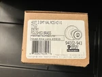 Tylo Polished Brass Keyed Entry Door Knob Featuring Smartkey Security Kwikset. Fixed Price $19.00.
