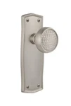 Nostalgic Warehouse Prairie Plate With Craftsman Knob, Double Dummy, Satin Ni.... Fixed Price $212.69.