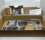 Emtek Left-handed External Door Mortise Lock & Basel Handle Oil-rubbed Bronze. Fixed Price $389.97.