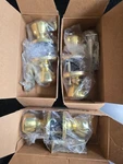 Kwikset Privacy Tylo 300T Polished Brass Bed/bath Lock Knob 93001-922 Microban. Fixed Price $60.00.