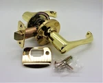 Yale Woodland Passage Door Lever Set, New Traditions Collection, Bright Brass. Fixed Price $34.99.