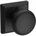 Baldwin HDROUTSR190 Half Dummy Round Knob &traditional Square Rose Satin Black. Fixed Price $33.15.