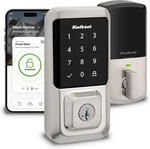 Kwikset 99390-001 Halo Wi-fi Smart Lock Keyless Entry Door Deadbolt. Fixed Price $87.96.