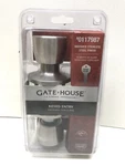 Gatehouse Brushed Stainless Steel Finish Turn Lock Keyed Entry 0117987. Fixed Price $19.99.