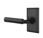 Emtek 8221MNGRHUS19 Privacy, Rectangular Rosette, Manning Lever,. Fixed Price $95.00.