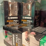Indoor Knob Push/pull/rotate Non Locking Brinks Satin Nickel Finish. Fixed Price $18.00.