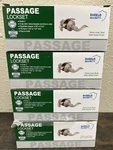 Shield Security Passage Lockset Satin Nickel Lever Style #913832 Brand Lot Of 4. Fixed Price $35.00.