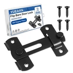 2 Sets 4 Inch Gate Latches Sliding Door Lock Hardware For Barn With Easy.... Fixed Price $10.58.