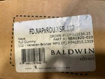 Baldwin FDNAPXROUTSR112 Reserve Full Dummy Handleset Napa Round Traditional. Fixed Price $89.99.