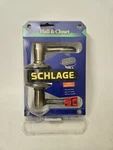 Schlage Essential Hall & Closet Lever Aged Bronze. Fixed Price $15.98.