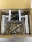 Kwikset 720HFLSQT-26D Halifax Door Lever Satin Chrome. Fixed Price $38.41.