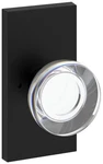 Baldwin Pv.ccy.cfr Contemporary Crystal Privacy Door Knob Set - Black. Fixed Price $182.70.