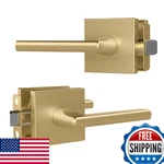 Mega Prime Passage Lever Door Satin Brass 5" Closet French. Fixed Price $98.83.