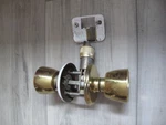 Standard Brass Doorknob For Hall / Closet Complete Non-locking. Fixed Price $5.00.