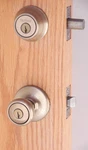 Kwikset Tylo Knob With Double Cylinder Deadbolt Antique Brass 695T5 #8LV. Fixed Price $8.49.