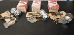 (3) Weiser Lock 9370 Double Cylinder Deadbolt Satin Chrome Keyed Alike. Fixed Price $80.00.