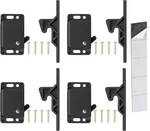 Rv Drawer Latches And Catches, 4 Pack Cabinet Door Black. Fixed Price $12.59.