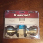 Kwikset Bed&bath Door Knob W/turn Button Locking New. Fixed Price $11.00.