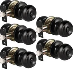 Knobwell 5 Matte Black Door Knobs Privacy For Pack,. Fixed Price $44.04.