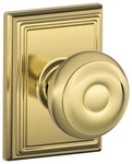 Schlage F10-GEO-ADD Georgian Passage Door Knob Set. Fixed Price $45.53.