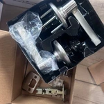Kwikset Ladera Passage Door Lever Satin Nickel Easy Install Universal 92001-547. Fixed Price $15.00.