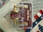 Defiant Solid Brass Interior Privacy Lever Set Polished Nip 129-526. Fixed Price $24.95.
