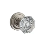 Baldwin PSCRYTRR150 Reserve Passage Crystal Knob With Traditional Round Rose Sat. Fixed Price $175.40.