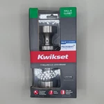 Kwikset Hall & Closet Passage Knob Set, Antimicrobial Door Handle, Silver. Fixed Price $15.35.