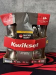 Kwikset Signature Juno Satin Nickel Smartkey Exterior Deadbolt Door Knob Pack. Fixed Price $19.99.