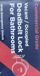 Oakmoore Commercial Grade Vacant Occupied Bathroom Lock Deadbolt. Fixed Price $20.00.