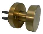 Baldwin PV.CON.CRR.044.6L.D Lifetime Satin Brass-polished Rosette Door Handle. Fixed Price $67.99.