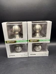 (2-PACK) Defiant Hall/closet Door Knob Stainless Steel, Silver Saturn 32T3630B. Fixed Price $22.99.