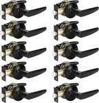 10 Matte Black Interior Door Handles - Modern Closet Levers (no Lock). Fixed Price $166.99.
