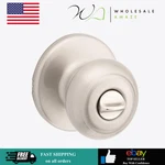 Kwikset Cove Interior Privacy Door Knob With Lock, Handle Bathroom Bedroom. Fixed Price $19.99.