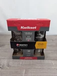 Kwikset 99910-044 Satin Nickel Single Cylinder Door Knob & Deadbolt New. Fixed Price $22.49.