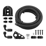 Black Oil Filter Adapter Kit Ford F-series 4.6L 5.4L Modular V8 1995-2010. Fixed Price $86.42.