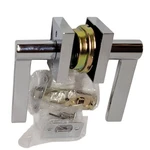 Signature Hardware 466728 Mabry Passage Lever Handles Set - Polished Chrome*. Fixed Price $28.90.
