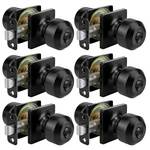 Goldenwarm Black Door Knobs, Matte Privacy Interior, Square I.... Fixed Price $62.95.