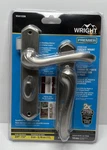 Wright Products VCA112SN Satin Nickel Storm Screen Door Handle Latch Set New. Fixed Price $43.99.